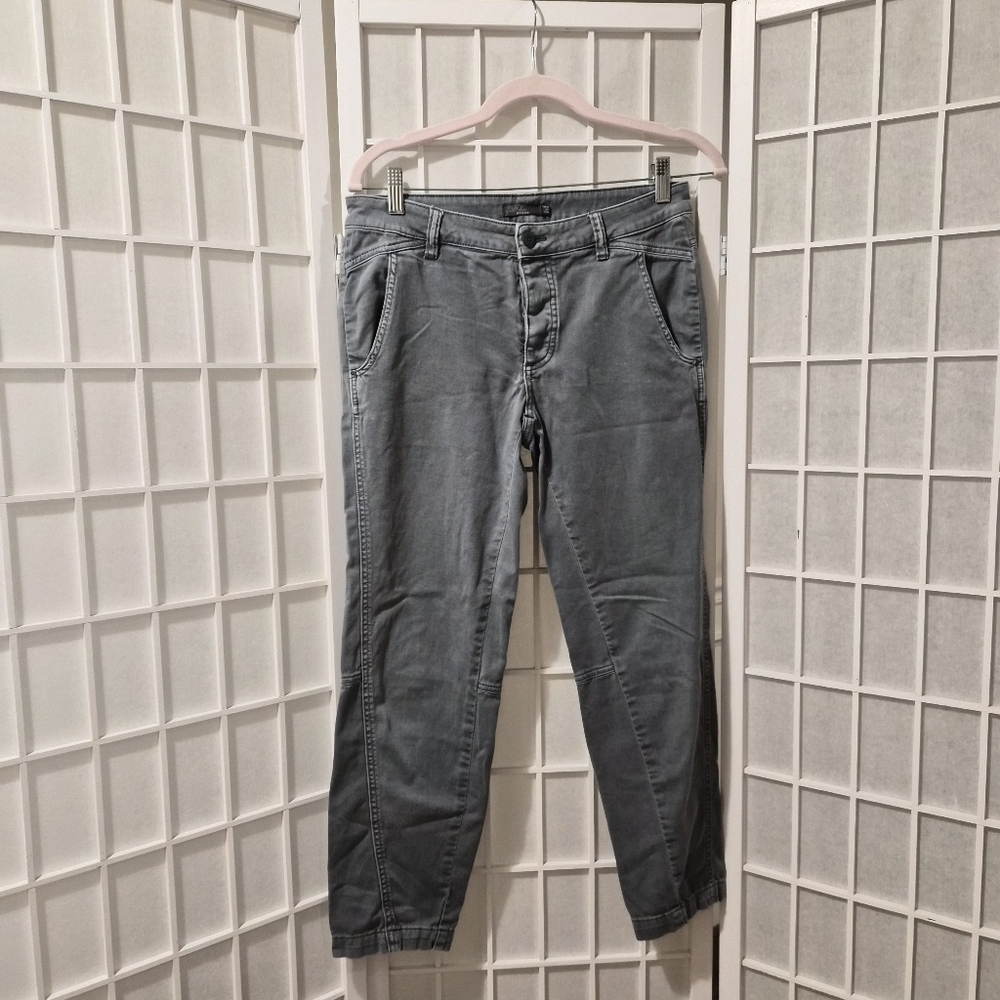 PrAna Gray Pants Casual Trousers Sz 4